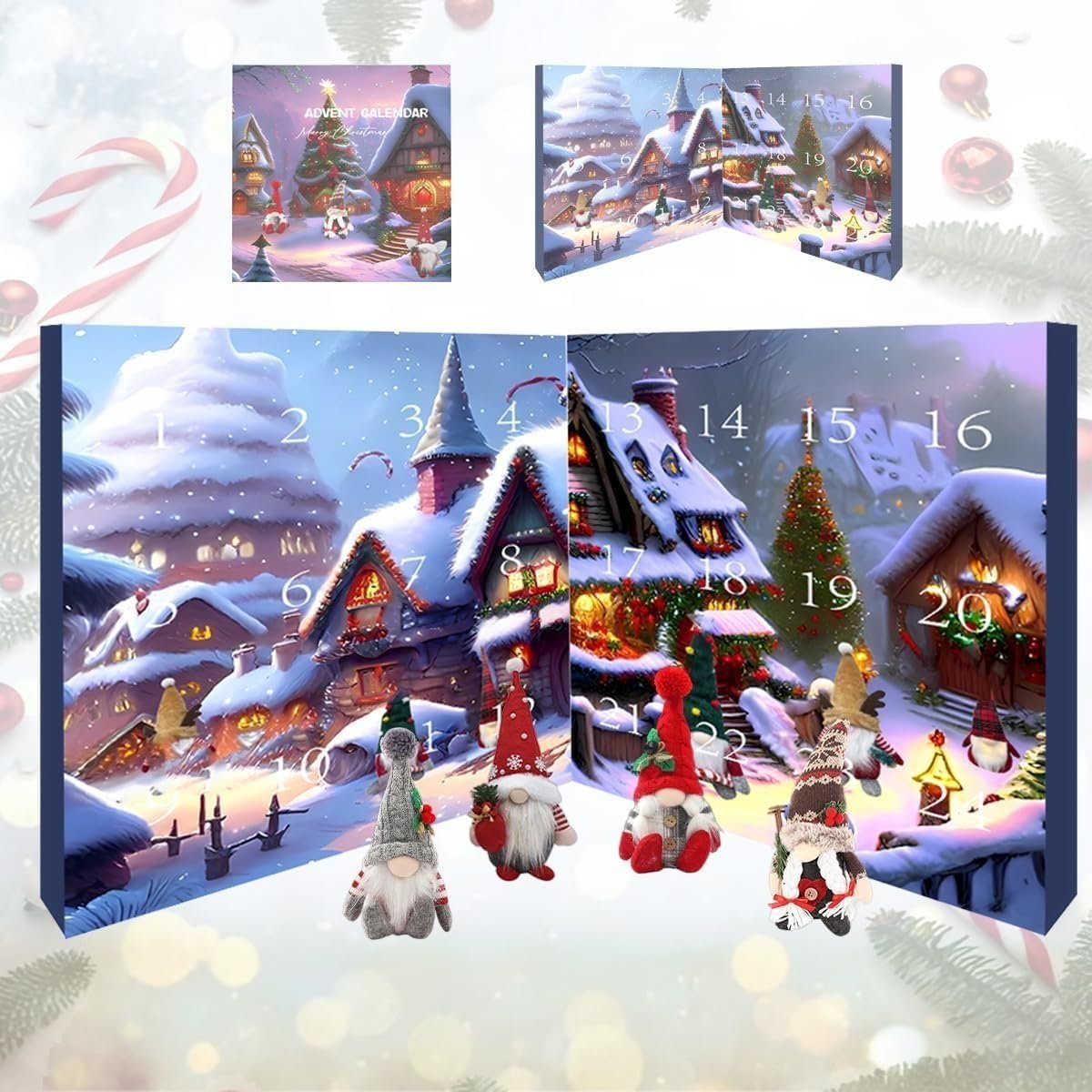 🎃🎅 Advent Calendar 2025 With Elves(50% OFF)