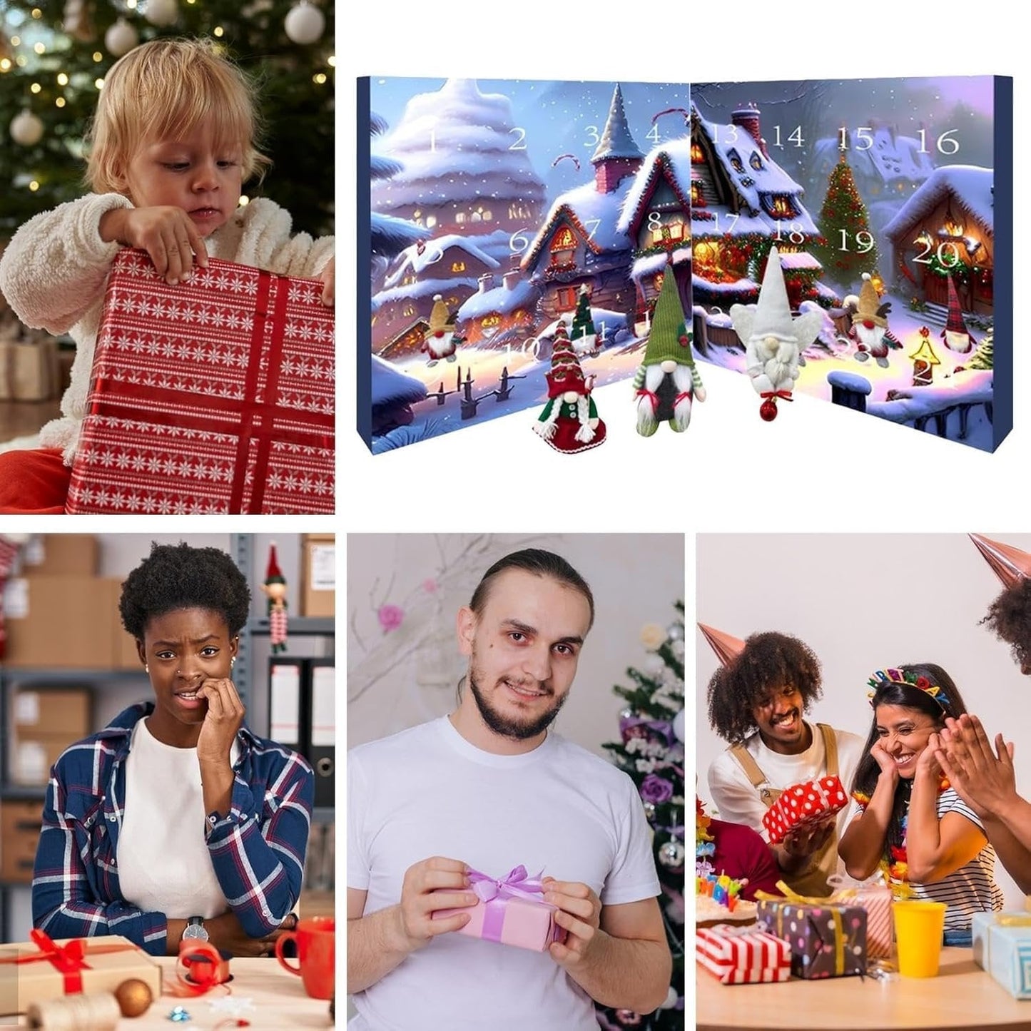 🎃🎅 Advent Calendar 2025 With Elves(50% OFF)