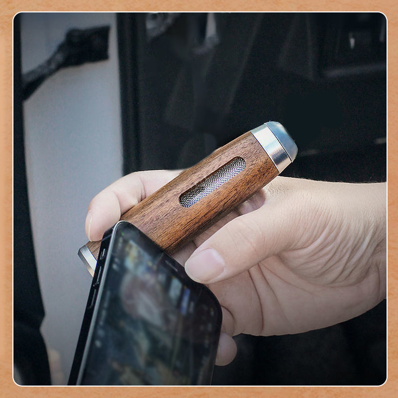 Wooden Handheld Anti Soot-Flying Car Cigarette Holder
