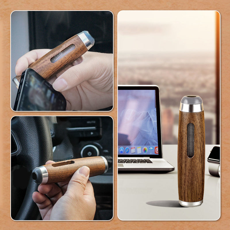 Wooden Handheld Anti Soot-Flying Car Cigarette Holder