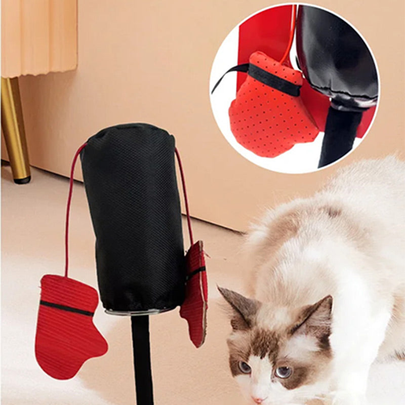 Interactive punching bag toy for cat