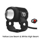 Universal Motorcycle LED Strong Light High and Low Beam Spotlight