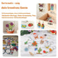 DIY Shrinky Dinks Keychain Craft Kit - 12 Sheets & 160 Accessories for Kids