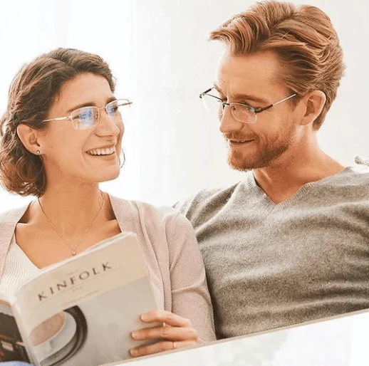 🎉Buy 1 Get 1 Free🎉 Sapphire high hardness anti-blue progressive Far And Near Dual-Use Reading Glasses 2