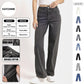 ⏰New Exclusive Flash Sale 50% OFF🔥Casual High Waist Multi-Pocket Wide Leg Stretchy Jeans