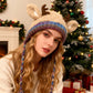 🎅🦌Handmade Knitted Christmas Antler 2-in-1 (Hat/Handbag)🧶