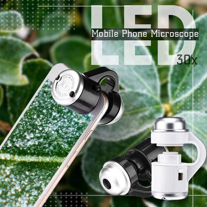 🎁Hot Sale 54% OFF⏳LED Mobile Phone Microscope