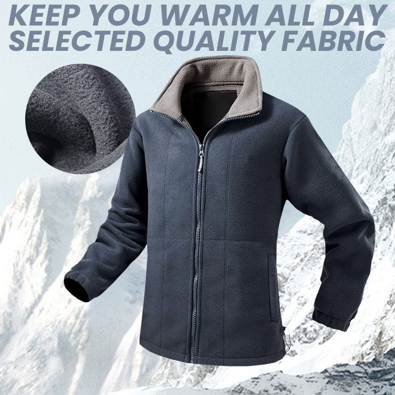 🔥 On Pre-Fall Advance Sale 🔥 - Men's Reversible Fleece Jacket