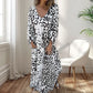 🔥Mother's Day promotion - Safari Chic Leopard Dress