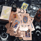 🔮50% OFF NOW! ✨ Witchy Cauldron Tarot Card Set – Rose Gold Accents, Complete Guide Book & Velvet Pouch 🎴📖