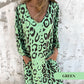 🔥Mother's Day promotion - Safari Chic Leopard Dress