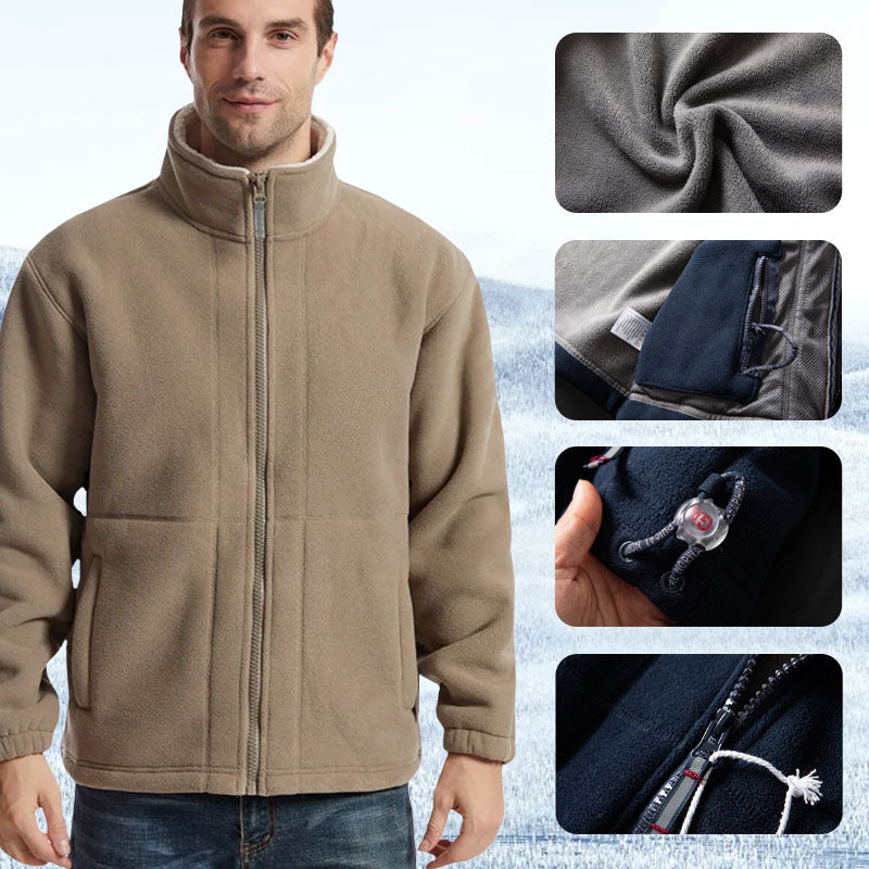🔥 On Pre-Fall Advance Sale 🔥 - Men's Reversible Fleece Jacket