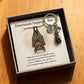 🎅Christmas Gift Idea 🎁🦇Emotional Support Bat Inspirational Keychain