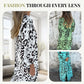 🔥Mother's Day promotion - Safari Chic Leopard Dress