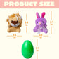 🎁Easter Hot Sale😍Prefilled Easter Eggs, Filled with Plush Animal Toys - Water-Resistant Plastic Shells