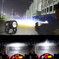 Universal Motorcycle LED Strong Light High and Low Beam Spotlight