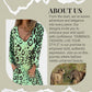 🔥Mother's Day promotion - Safari Chic Leopard Dress