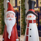 🎁🎄Early Christmas Sale 70% OFF🧩Handcrafted Santa & Snowman Figurines