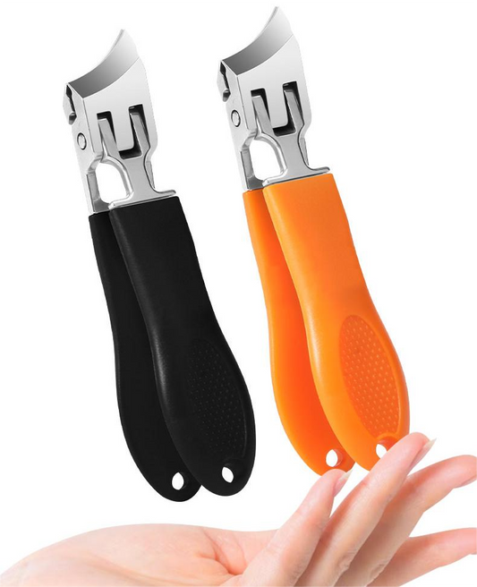 🔥BUY 1 Get 1 FREE🔥Wide Jaw Opening Anti-Splash Slanted Nail Clipper