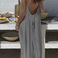 💃LAST DAY SAEL 51% OFF!!✨Women's Solid Color Cami Lounge Dress