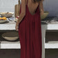 💃LAST DAY SAEL 51% OFF!!✨Women's Solid Color Cami Lounge Dress