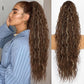 🩷Curly Wavy Frizzy Hair Extension with Ponytail