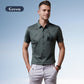 💥3 for the price of 1❄️Men's Business Ice Silk Short Sleeves Button Down Shirt🔥Save 67%⏳