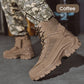Men's Waterproof Outdoor Puncture Resistant Combat Boots (Upgraded Durability)