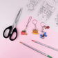 DIY Shrinky Dinks Keychain Craft Kit - 12 Sheets & 160 Accessories for Kids