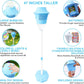 🔥LAST DAY 49% OFF 🔥-Automatic Handheld Bubble Machine for Kids, Bubble Maker Spring Summer Toys with Lights