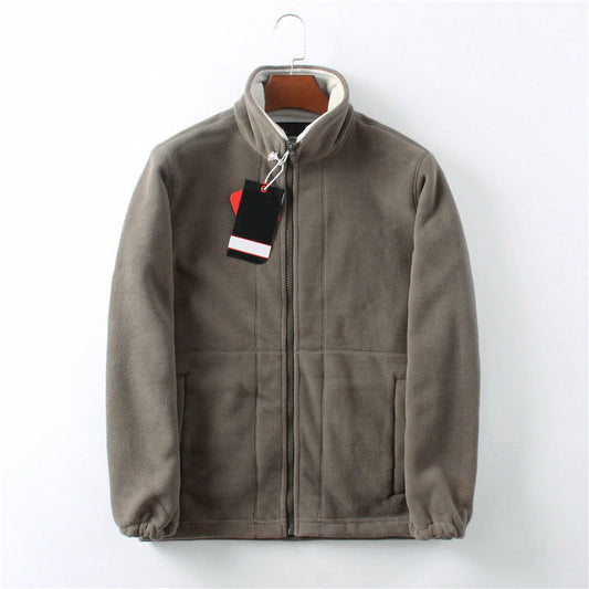 【💫2025 New products】Double-sided solid fleece pockets Jacket