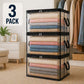 ⏳LAST DAY BUY 2 GET 1 FREE!!💕Transparent Storage Bag – Large, Dust & Moisture-Proof with Handle✨Ultimate All-in-One Organizer for Clothes, Toys, Books, Stuffed Animals & Absolutely Everything! 🧸📚👕🧦4