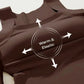 Women's U Neck Thermal Tank Tops with Built-In Bra