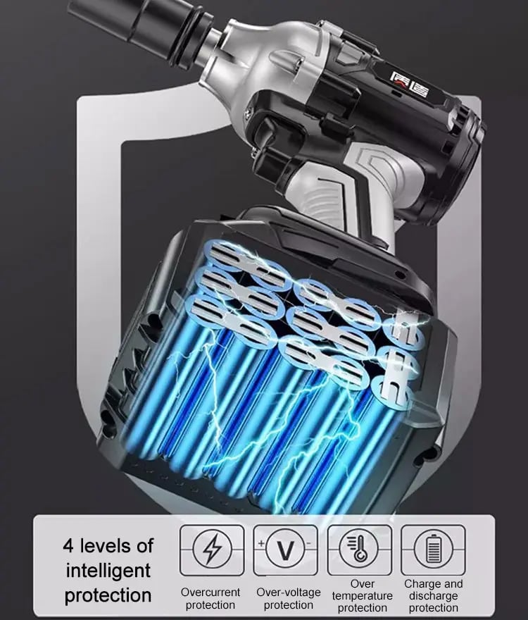 ⚡ Brushless Electric Driver - Powerful, no brushes to wear out!