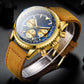 🔥(Best seller) Men's Multifunction Chronograph Waterproof Date Analog Quartz Watch