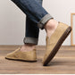 Men's PU Leather Loafers Comfortable Flat Shoes