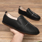 Men's PU Leather Loafers Comfortable Flat Shoes