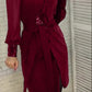 💥Women's V-neck Sequin Split Dress
