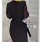 💥Women's V-neck Sequin Split Dress