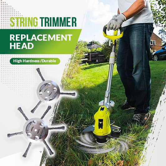 🔥LAST DAY 50%OFF🌿Trimmer Replacement Head,Steel Wire Grass Cutting Head
