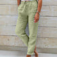 🌸LAST DAY SPECIAL PRICE: ￡15.99!!🌸Women's  Elastic Waist Cotton Linen Casual Pants