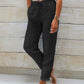 🌸LAST DAY SPECIAL PRICE: ￡15.99!!🌸Women's  Elastic Waist Cotton Linen Casual Pants