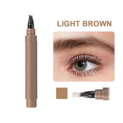 Buy 1 Get 2 Free💄✨Waterproof 4-in-1 Beard & Eyebrow Pen - Lasting & Smudge-Free