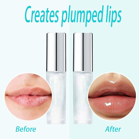 Non-Sticky Moisturizing Lip Oil - Smooths Fine Lines & Reduces Dryness