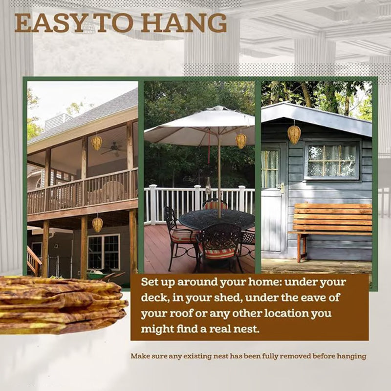 🔥2025 Home Essentials-🎁Hanging Wasp Deterrent for Hornets