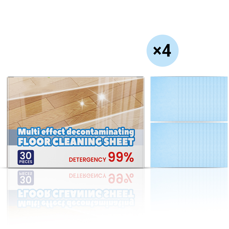Multi-Effect Decontaminating Floor Cleaning Sheet