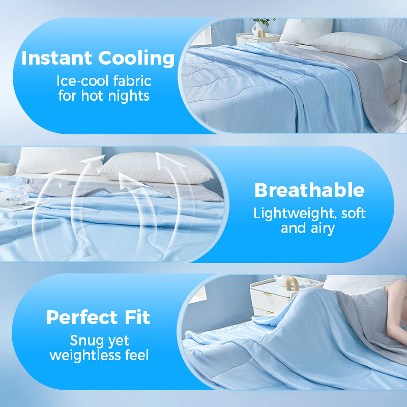 💜 LAST DAY PROMOTION - 50%OFF💜Comfortable Cooling Blanket
