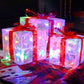 🎁Limited-Time 50% Off🎄Glowing Christmas Gift Box Decorations