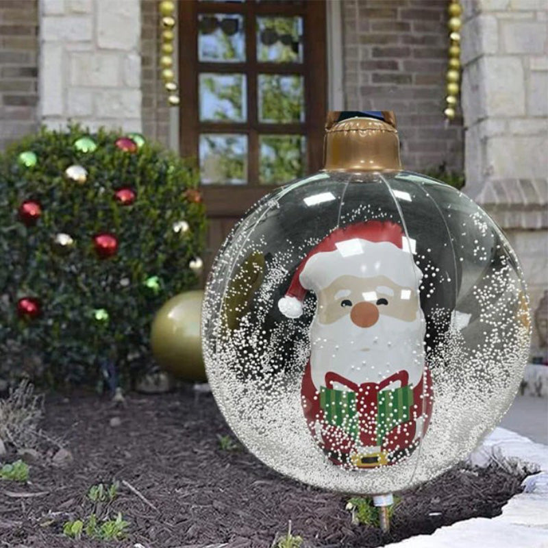 🎅🎄Outdoor Christmas PVC inflatable Decorated Ball🎈