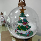 🎅🎄Outdoor Christmas PVC inflatable Decorated Ball🎈